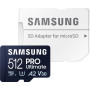 Карта пам'яті Samsung PRO Ultimate 2023 microSDXC 512 ГБ 200/130 МБ/с