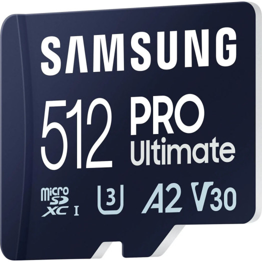 Карта пам'яті Samsung PRO Ultimate 2023 microSDXC 512 ГБ 200/130 МБ/с