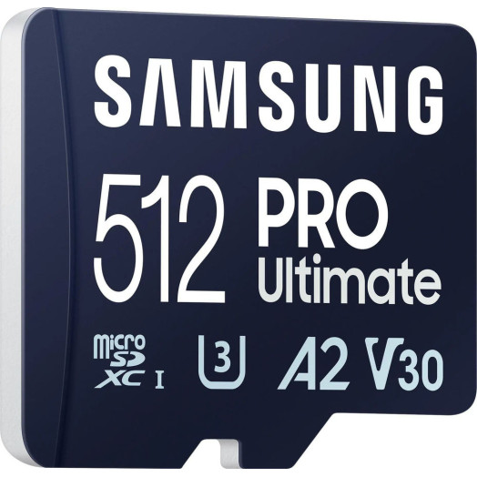 Карта пам'яті Samsung PRO Ultimate 2023 microSDXC 512 ГБ 200/130 МБ/с