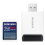 Карта пам'яті Samsung PRO Ultimate 2023 SD 256GB 200/130MB/s U3 V30 + рідер