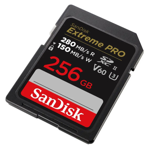 Карта пам'яті SanDisk Extreme PRO SDXC 256 ГБ 280/150 V60