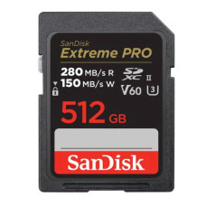 Карта пам'яті SanDisk Extreme PRO SDXC 512 ГБ 280/150 V60
