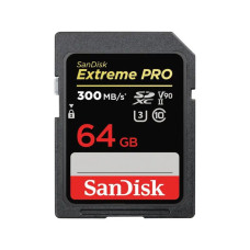 Карта пам'яті SanDisk Extreme PRO SDXC 64GB 300MB/S V90