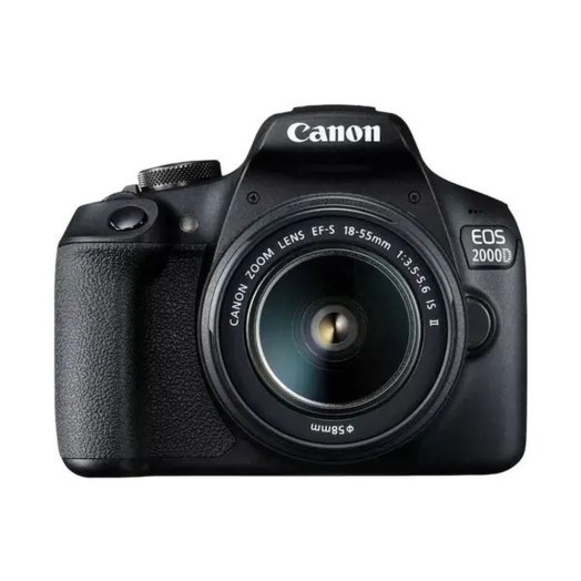 Canon EOS 2000D SLR + EF-S 18-55mm f/3.5-5.6 DC III