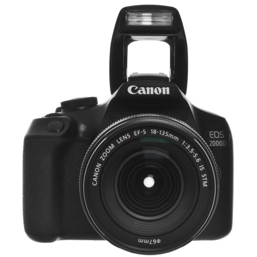 Canon EOS 2000D SLR + EF-S 18-55mm f/3.5-5.6 DC III