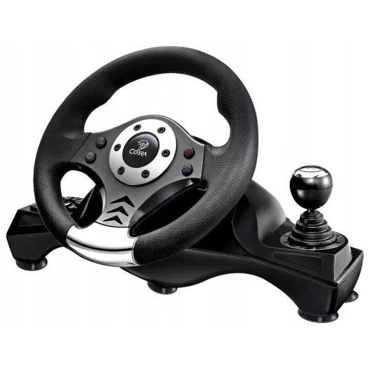 Q-SMART SW6060 SUZUKA PRO 4в1 Кермо з педалями для PS4, PS3, Xbox One, ПК