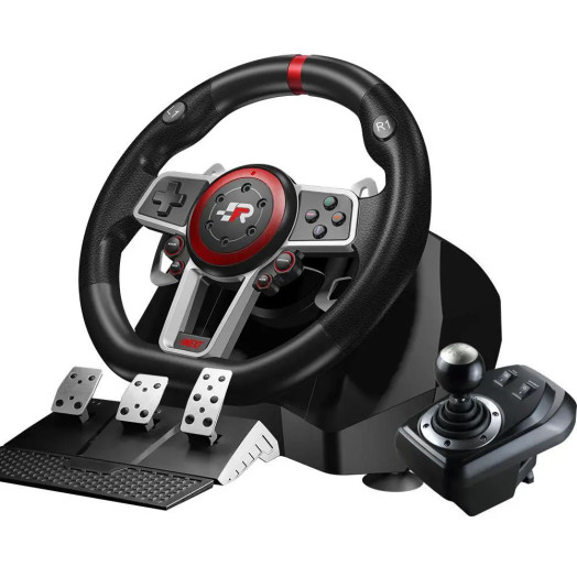 Кермо FR-TEC Suzuka Elite Next FT7003 з педалями для ПК, Xbox One X/S, Xbox Series X/S, PS4, PS3