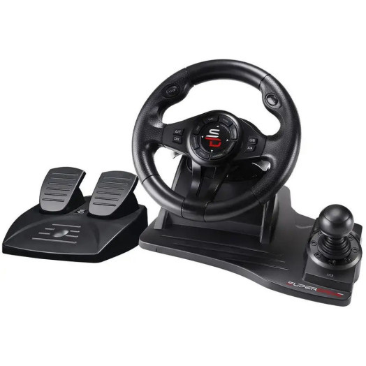 Кермо Subsonic Superdrive GS 550 з педалями та перемикачем для PS4, PS3, Xbox і ПК