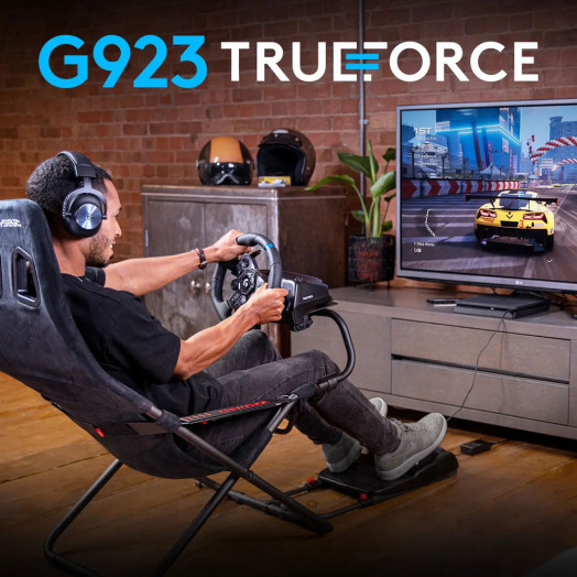 Кермо Logitech G923 SE Shifter Combo з педалями для PS5, PS4, ПК Force Feedback