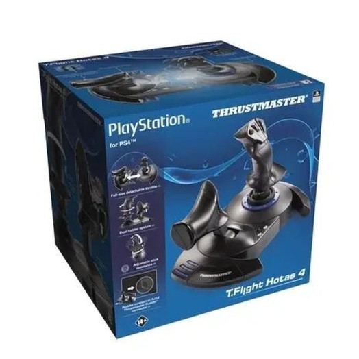 Джойстик Thrustmaster T-FLight HOTAS 4 для ПК, PS4 Дротовий