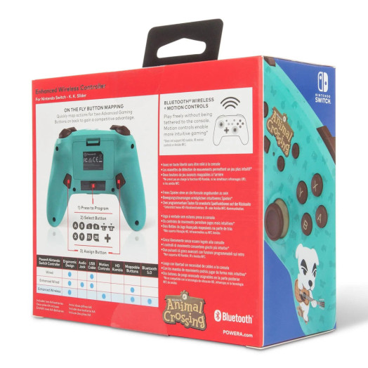 PowerA Enhanced Animal Crossing KK Slider Pad для Nintendo Switch Wireless