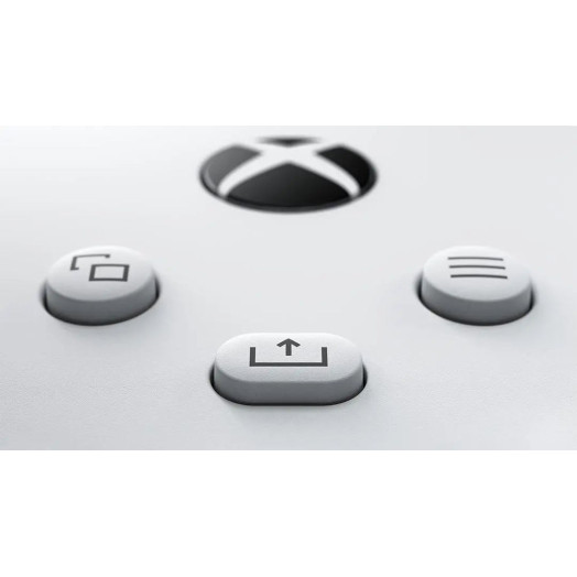 Бездротовий контролер Microsoft Xbox Series Pad для Xbox, ПК-робот білого кольору