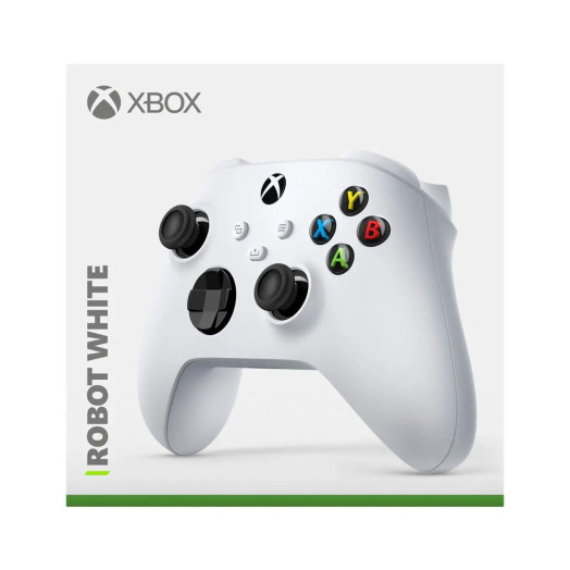 Бездротовий контролер Microsoft Xbox Series Pad для Xbox, ПК-робот білого кольору
