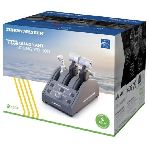 Thrustmaster TCA Quadrant Boeing Edition Throttle для Xbox Series X/S, Xbox One, ПК Wired
