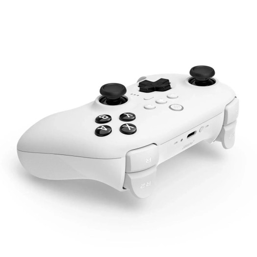 Pad 8BitDo Ultimate Wireless Bluetooth Controller with Charging Dock for PC, NSW, Android, iOS Wireless White