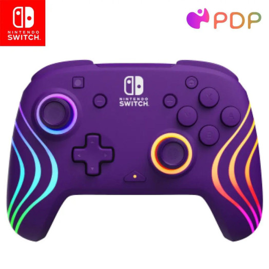PDP Afterglow Wave Бездротовий контролер Nintendo Switch Purple