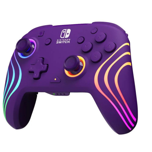 PDP Afterglow Wave Бездротовий контролер Nintendo Switch Purple