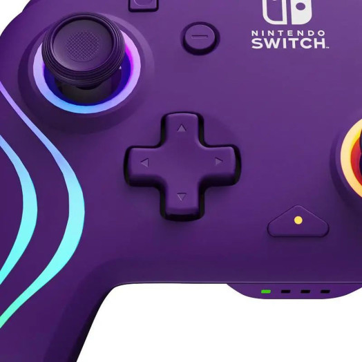 PDP Afterglow Wave Бездротовий контролер Nintendo Switch Purple