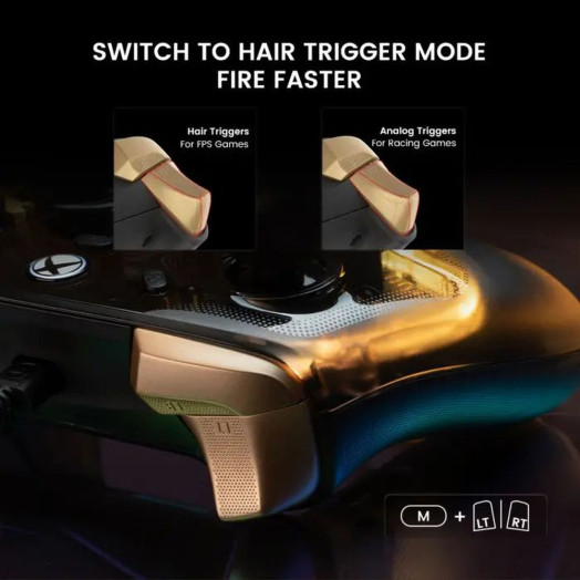 GameSir HRG7112 Kaleid Flux Wired Геймпад для ПК Xbox Wired Transparent-Black