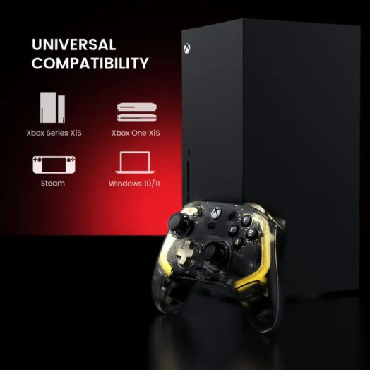 GameSir HRG7112 Kaleid Flux Wired Геймпад для ПК Xbox Wired Transparent-Black