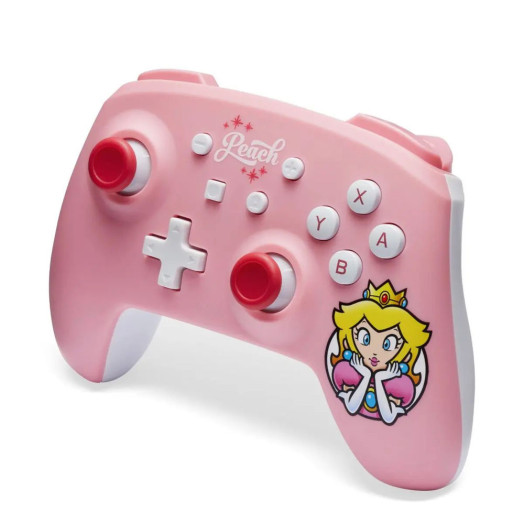 PowerA Pad Super Mario Princess Peach Pink для Nintendo Switch Wireless