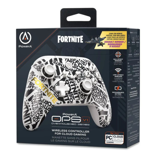 PowerA OPS v1 Fortnite Edition Gaming Pad для бездротового з’єднання ПК/хмари