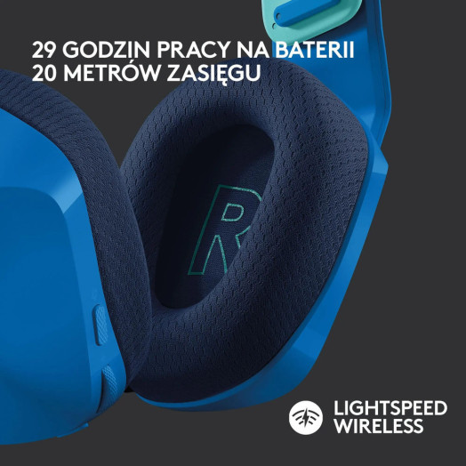 Бездротові навушники Logitech G733 Lightspeed Blue з мікрофоном