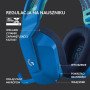 Бездротові навушники Logitech G733 Lightspeed Blue з мікрофоном