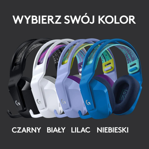 Бездротові навушники Logitech G733 Lightspeed Blue з мікрофоном