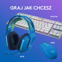 Бездротові навушники Logitech G733 Lightspeed Blue з мікрофоном