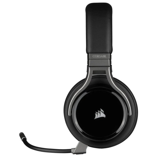 Бездротові навушники з мікрофоном Corsair VIRTUOSO RGB WIRELESS High-Fidelity Gaming Headset CA-9011185-EU On-Ear Black