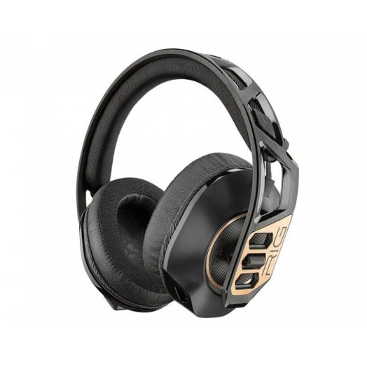 Бездротові навушники Plantronics RIG 700HD з накладним мікрофоном чорно-золоті