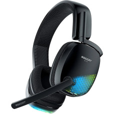 Накладні бездротові навушники Roccat Syn Pro Air з мікрофоном чорного кольору