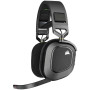 Бездротові навушники з мікрофоном Corsair HS80 RGB Wireless Carbon On-Ear Black and Silver
