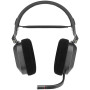 Бездротові навушники з мікрофоном Corsair HS80 RGB Wireless Carbon On-Ear Black and Silver