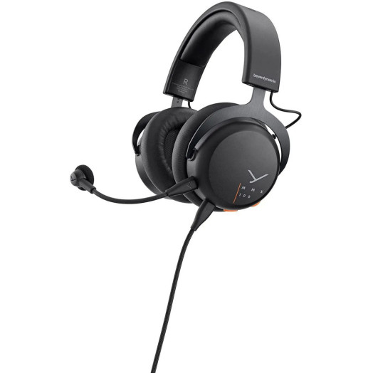 Дротові навушники Beyerdynamic MMX 100 з мікрофоном, чорні