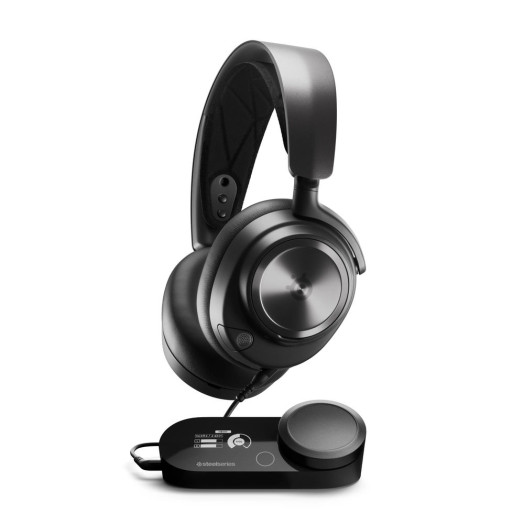 Дротові навушники з мікрофоном SteelSeries Arctis Nova Pro X Wired On-Ear Black