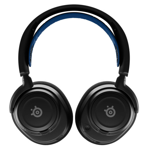 Бездротові накладні накладні навушники SteelSeries Arctis Nova 7P з мікрофоном чорного кольору