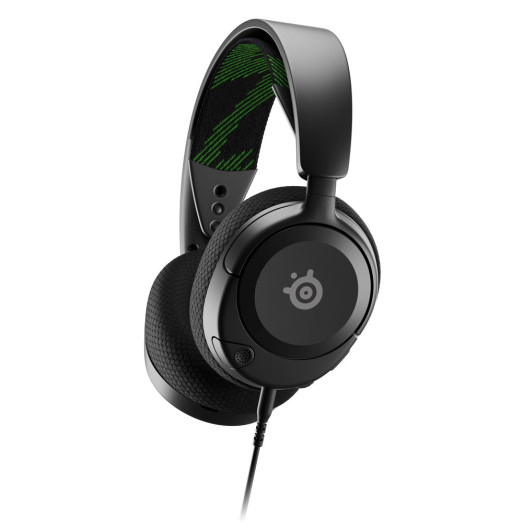 Дротові навушники SteelSeries Arctis Nova 1X з мікрофоном, чорні