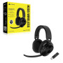 Бездротові навушники Corsair HS55 2,4 ГГц з мікрофоном + Bluetooth накладні чорні