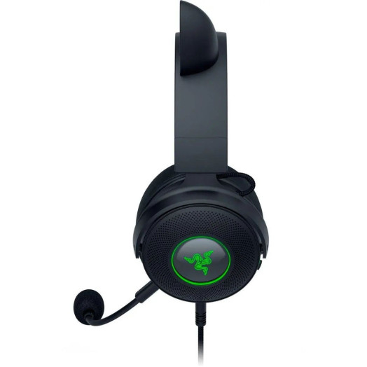 Дротові навушники Razer Kraken Kitty Edition V2 Pro з мікрофоном чорні