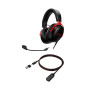 Дротові навушники HyperX Cloud III з накладним мікрофоном чорно-червоні