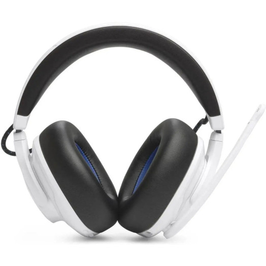 Консольні бездротові накладні навушники JBL Quantum 910P з мікрофоном білі