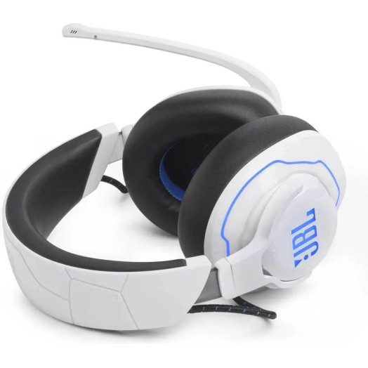 Консольні бездротові накладні навушники JBL Quantum 910P з мікрофоном білі