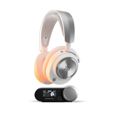 Бездротові накладні накладні навушники SteelSeries Arctis Nova Pro з мікрофоном білі