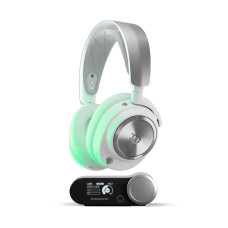 Бездротові накладні накладні навушники SteelSeries Arctis Nova Pro X з мікрофоном білі