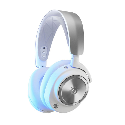 Бездротові накладні накладні навушники SteelSeries Arctis Nova Pro P з мікрофоном білі
