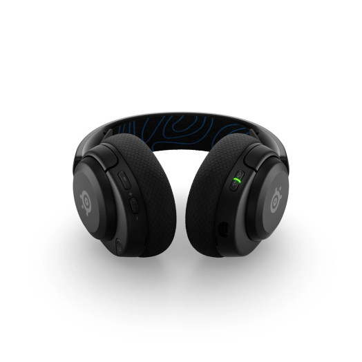 Бездротові накладні накладні навушники SteelSeries Arctis Nova 5P з мікрофоном чорного кольору
