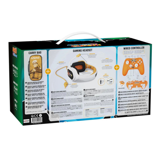 Набір аксесуарів Konix Naruto Shippuden Gamer Pack