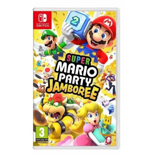 Nintendo Switch Joy-Con v2 Red and Blue Sports Set + Super Mario Party Jamboree + Nintendo Online 365 days